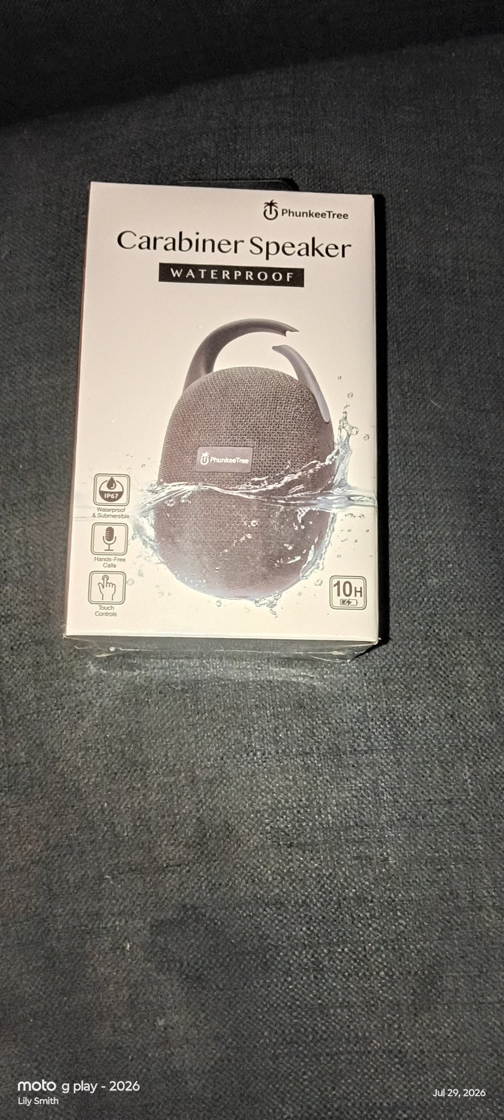 PhunkeeTree Carabineer Bluetooth Speaker