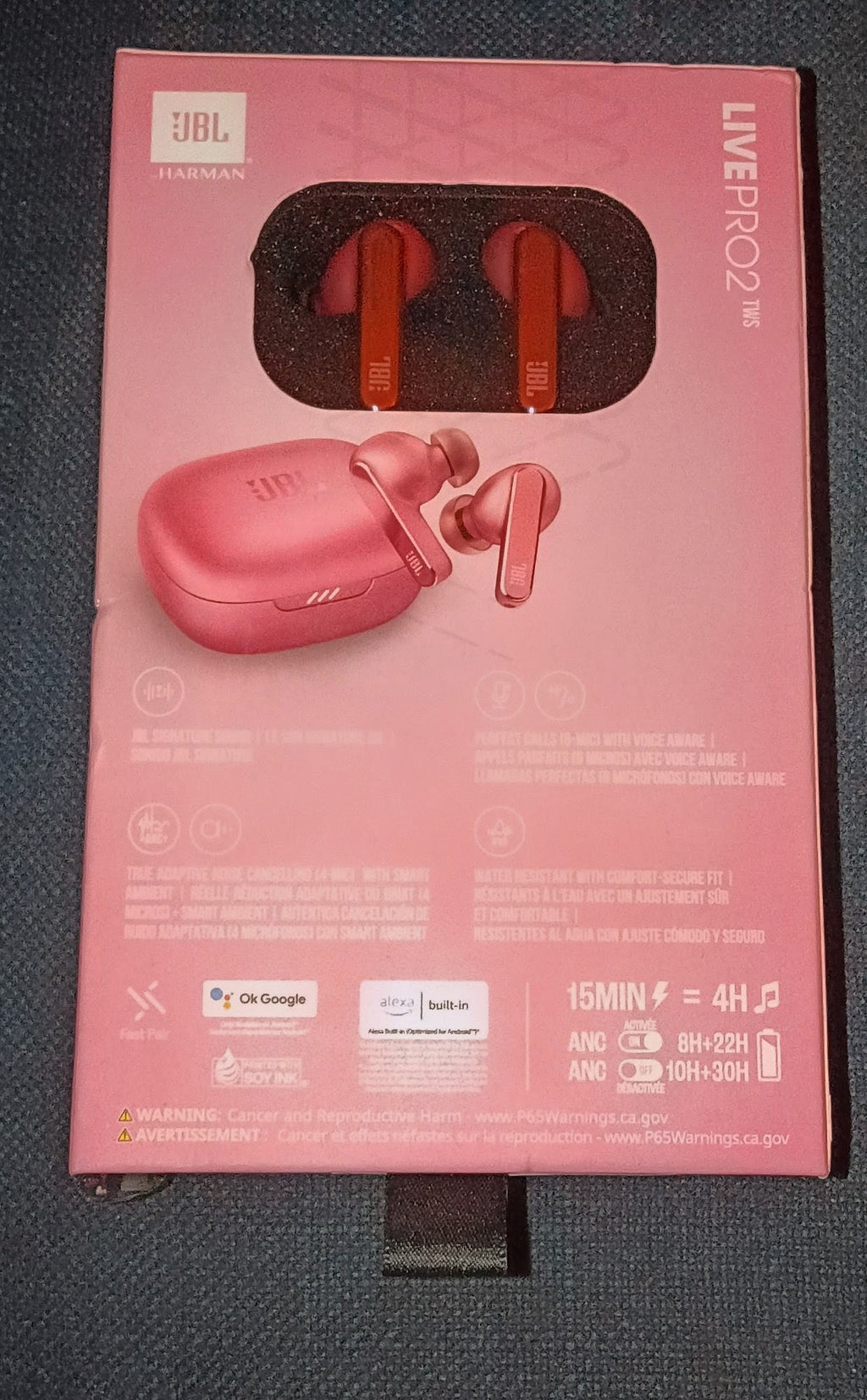 JBL Live Pro2 Bluetooth Earbuds